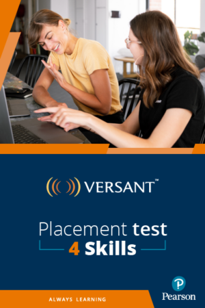 Versant Placement Test – 4 Skills